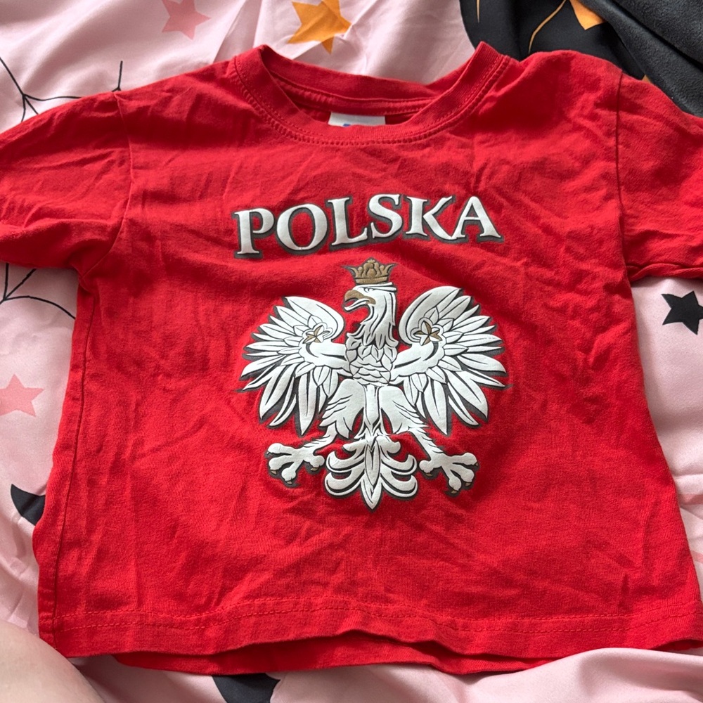 Polska Red Kids T-Shirt size 2T. My son wore once.
